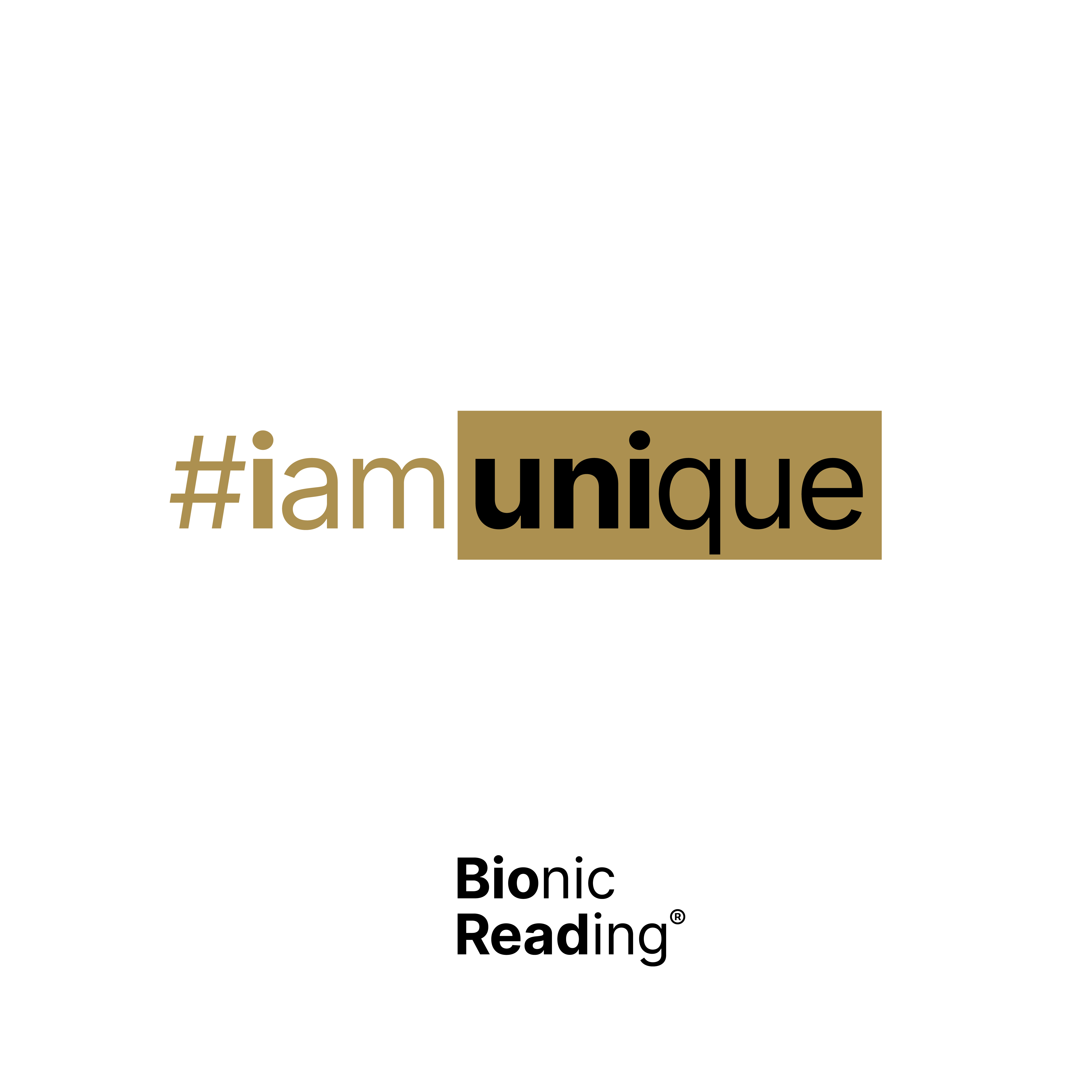 #iamunique — Gold Edition