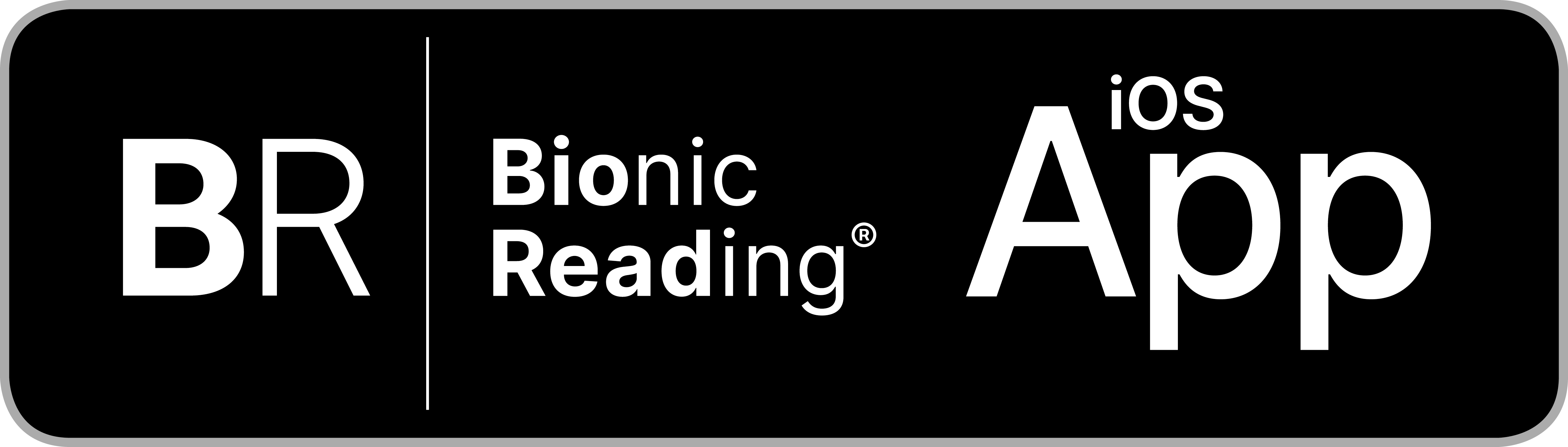 Bionic Reading® Apple iOS App