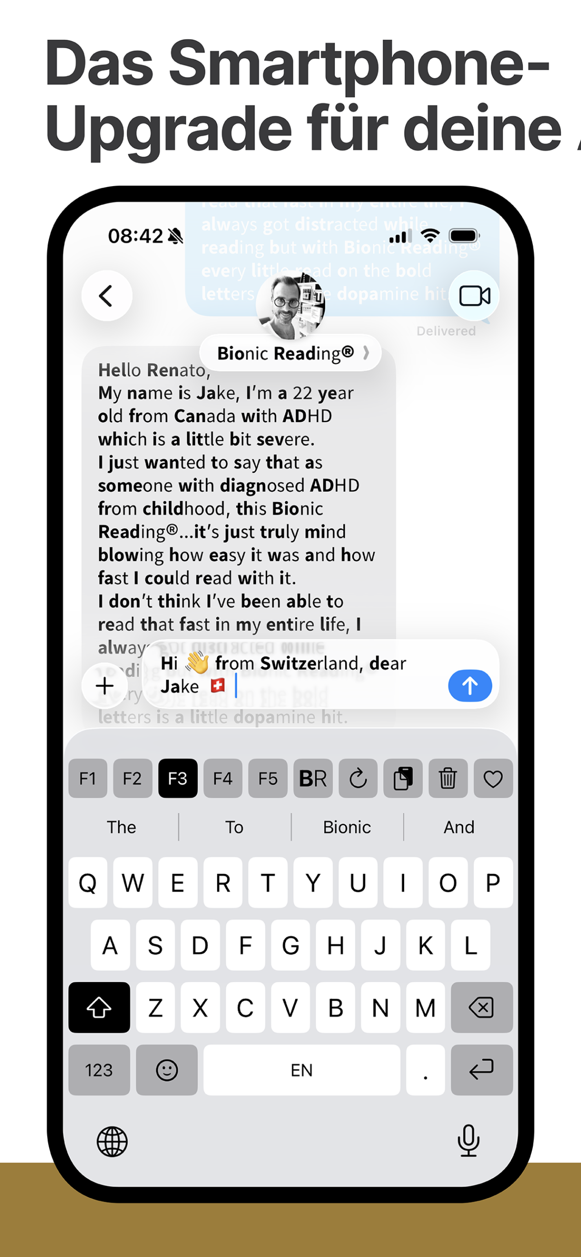 Bionic Reading® Font Keyboard.