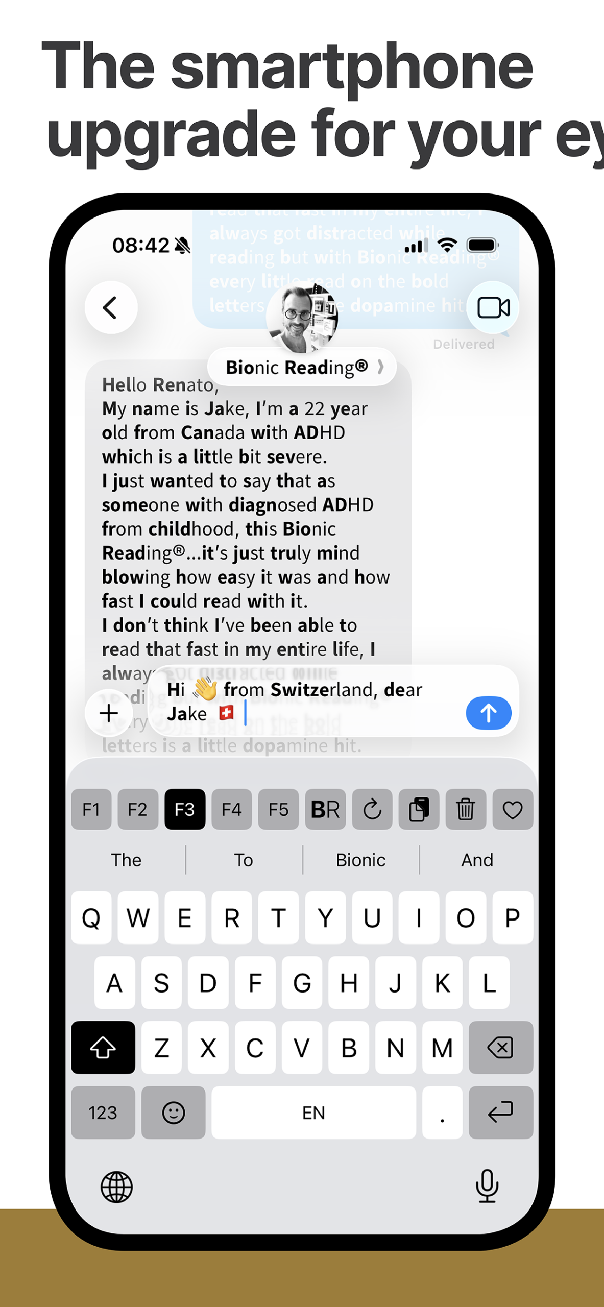 Bionic Reading® Font Keyboard.