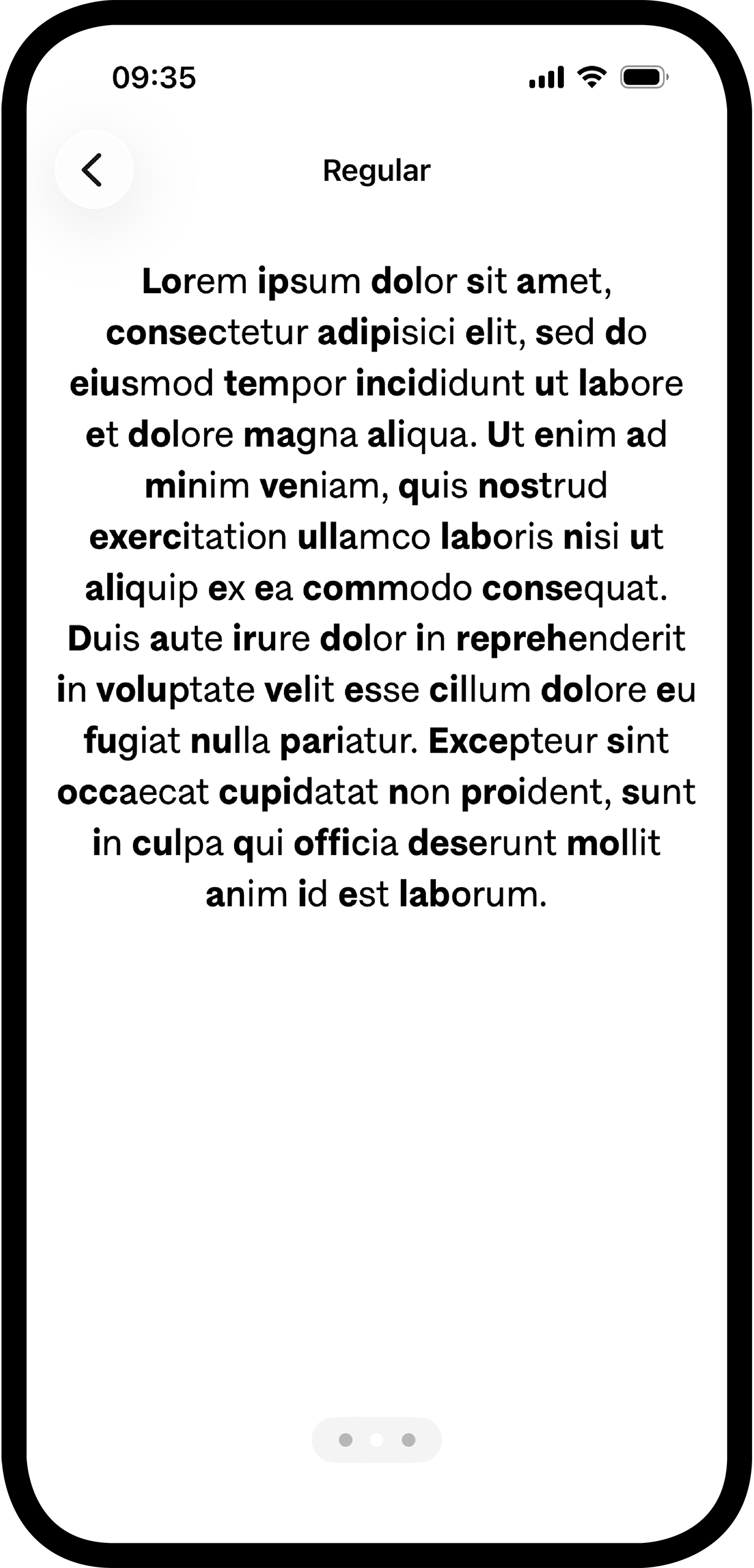 Bionic Reading® Fonts iOS App.